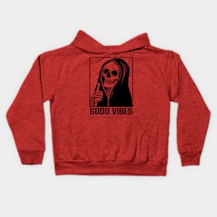 Good Vibes Skeleton Kids Hoodie